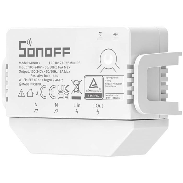 Sonoff MINI R3 interruttore intelligente 16A Sonoff MINI R3 interruttore intelligente 16A