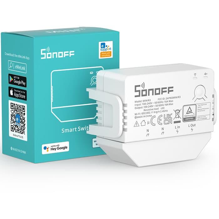Sonoff MINI R3 interruttore intelligente 16A Sonoff MINI R3 interruttore intelligente 16A