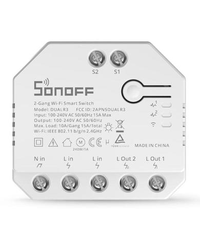 Sonoff DUAL R3 Smart switch Tapparelle Sonoff DUAL R3 Smart switch Tapparelle