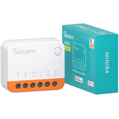 Sonoff Mini R4 Extreme rele wifi comando luci vocale