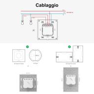 Sonoff T5 1C 3C 120 interruttore intelligente smart touch led