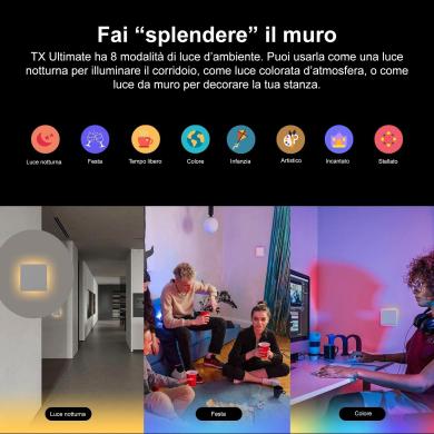 Sonoff T5 1C 3C 120 interruttore intelligente smart touch led Sonoff T5 1C 3C 120 interruttore intelligente smart touch led