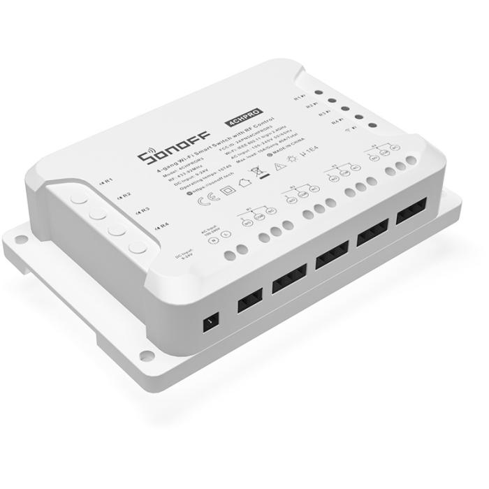 Sonoff 4CHPRO R3 Smart Switch Wi-Fi per il collegamento di 4 apparecchi elettrici