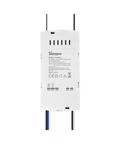 Sonoff iFan04-H Interruttore Wifi per il controllo del ventilatore da soffitto Sonoff iFan04-H Interruttore Wifi per il controllo del ventilatore da soffitto