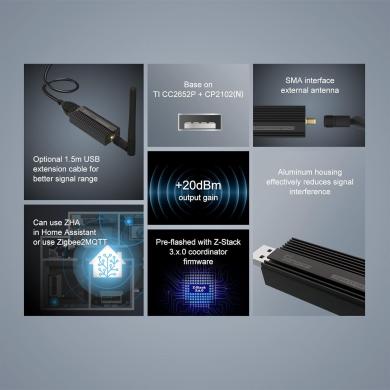 Sonoff ZigBee 3.0 Dongle USB Plus gateway Sonoff ZigBee 3.0 Dongle USB Plus gateway