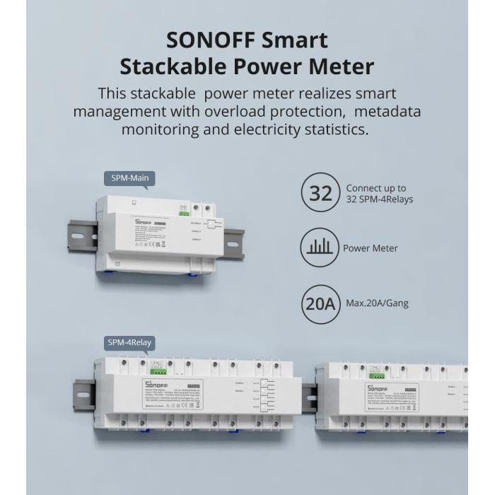 Sonoff SPM-Main (con batteria)