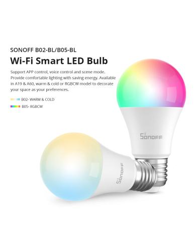 Sonoff Lampadina Smart RGB E26 B05-BL-A19