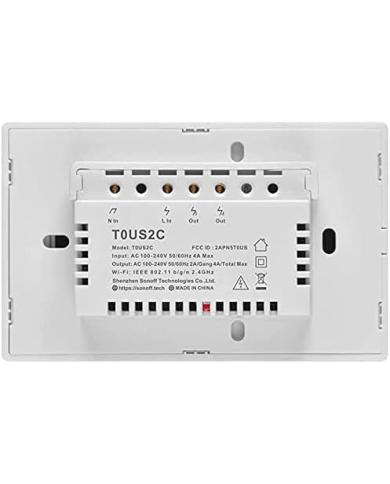 Sonoff T0US 1C 3C pulsantiera smart Sonoff T0US 1C 3C pulsantiera smart