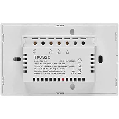 Sonoff T0US 1C 3C pulsantiera smart