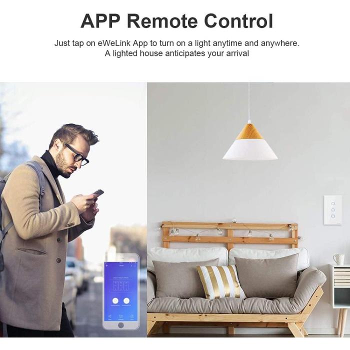 Sonoff T0US 1C 3C pulsantiera smart Sonoff T0US 1C 3C pulsantiera smart