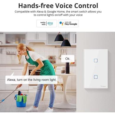 Sonoff T0US 1C 3C pulsantiera smart Sonoff T0US 1C 3C pulsantiera smart