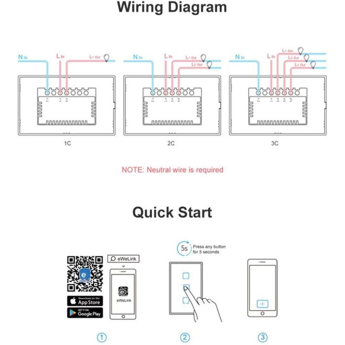 Sonoff T2-T3 US Sonoff T2-T3 US