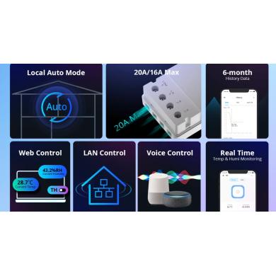Sonoff TH Origin (20A/16A) Sonoff TH Origin (20A/16A)