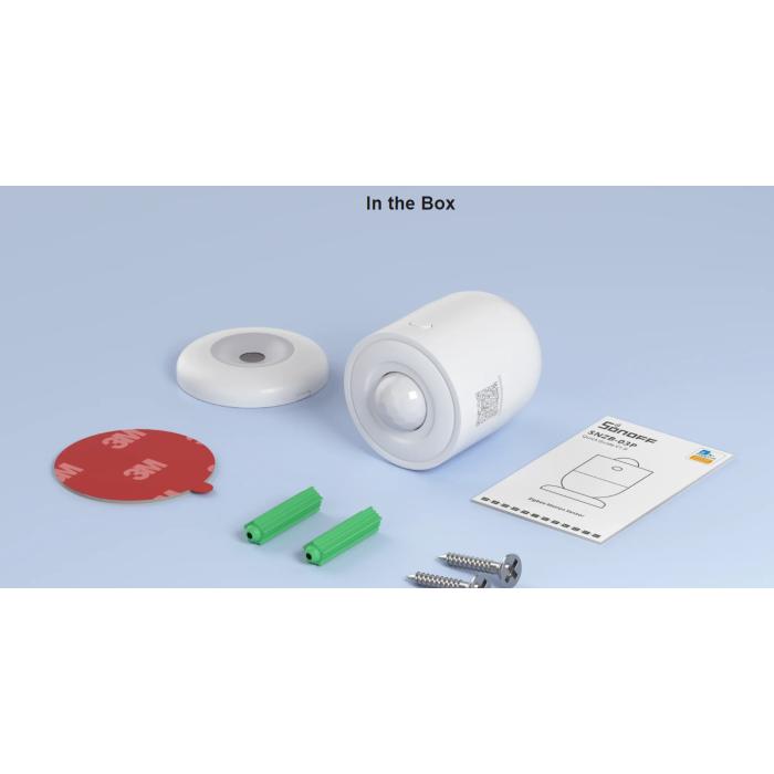 Sonoff SNZB 03P Sensore di movimento wireless direzionale Sonoff SNZB 03P Sensore di movimento wireless direzionale