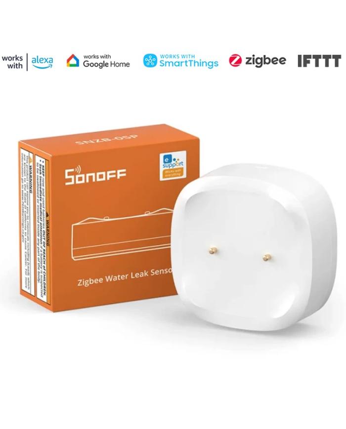 Sonoff SNZB 05P sensore perdite acqua Zigbee