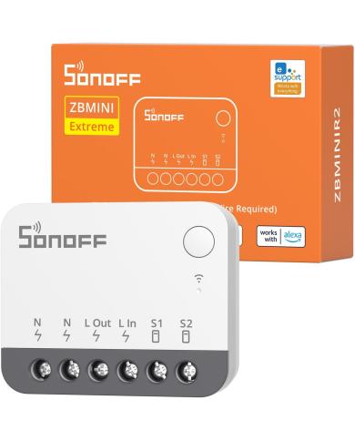 Sonoff ZB Mini R2 smart switch 2 vie Zigbee ZBMINIR2 Sonoff ZB Mini R2 smart switch 2 vie Zigbee ZBMINIR2