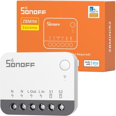 Sonoff ZB Mini R2 smart switch 2 vie Zigbee ZBMINIR2