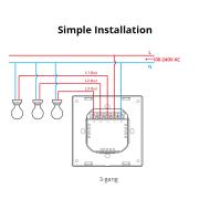 Sonoff M5 Matter interruttore smart parete