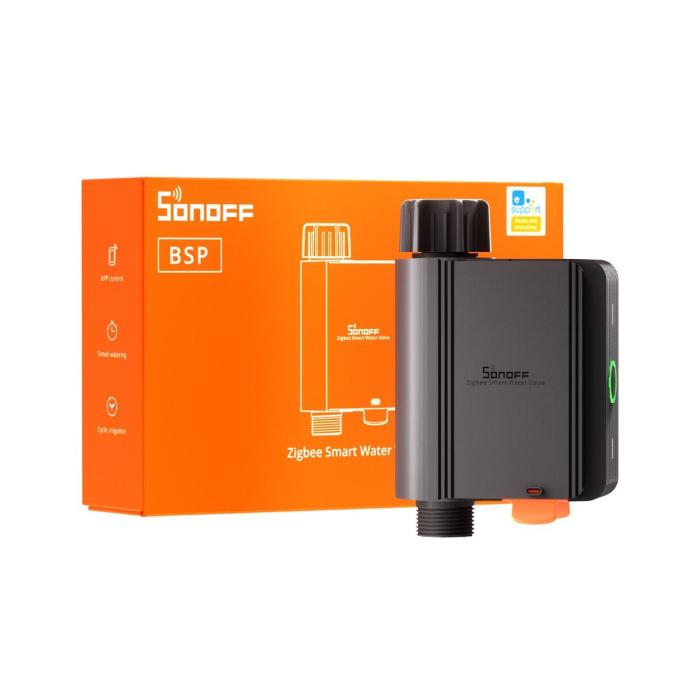 Sonoff SWV Smart Water Valve controllo irrigazione giardino smart