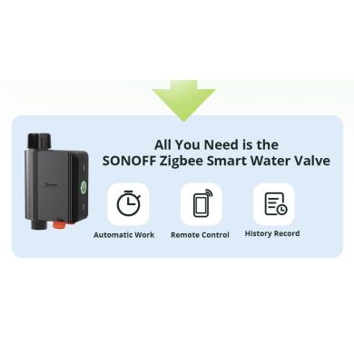 Sonoff SWV Smart Water Valve controllo irrigazione giardino smart Sonoff SWV Smart Water Valve controllo irrigazione giardino smart