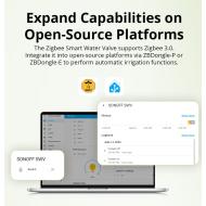 Sonoff SWV Smart Water Valve controllo irrigazione giardino smart