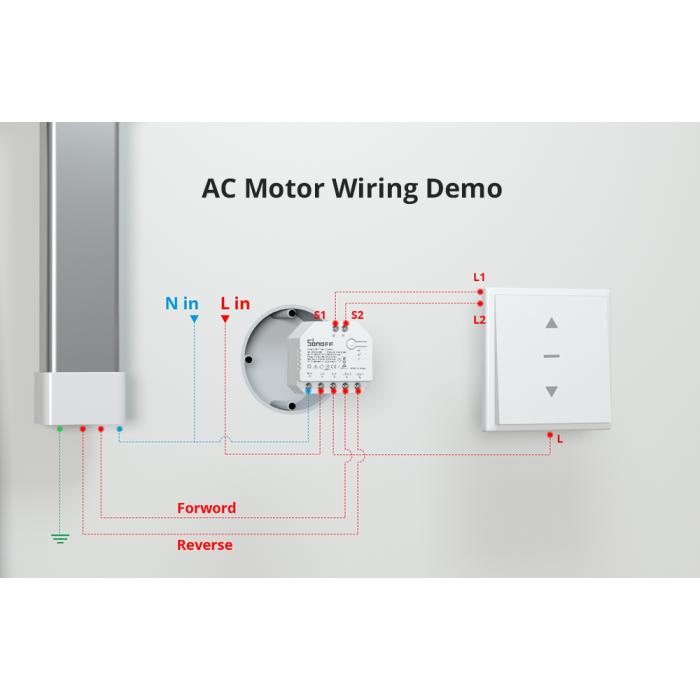 Sonoff DUAL R3 Smart switch Tapparelle
