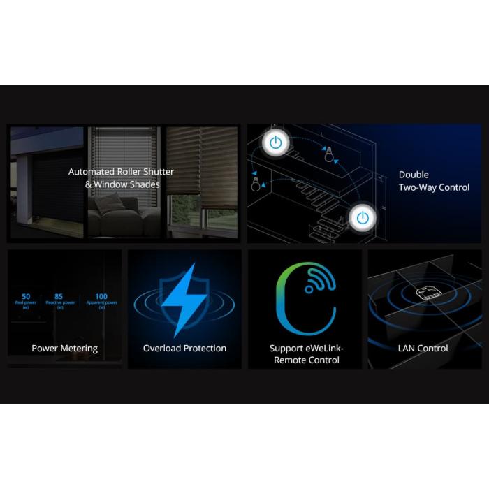 Sonoff DUAL R3 Smart switch Tapparelle