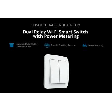 Sonoff DUAL R3 Smart switch Tapparelle Sonoff DUAL R3 Smart switch Tapparelle