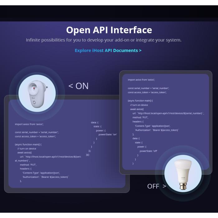 Sonoff iHost hub gateway zigbee matter 4GB Ram server domotico