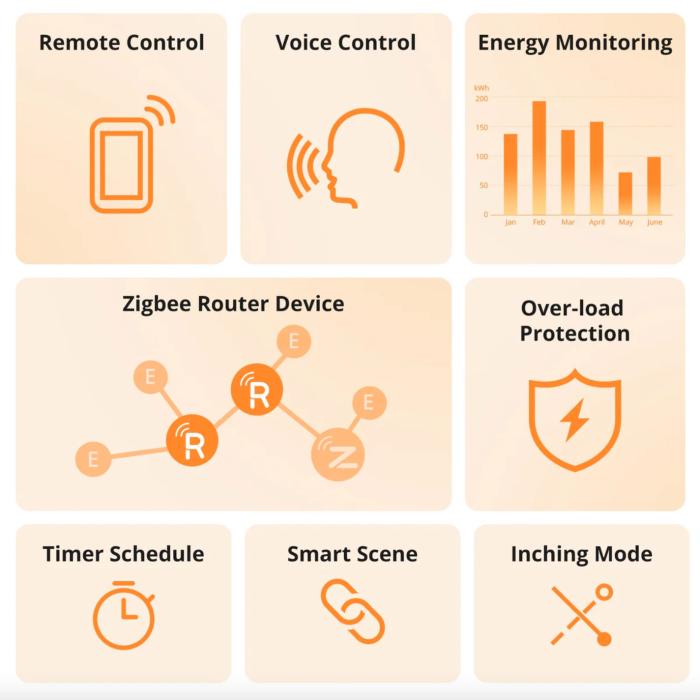 Sonoff presa smart S60 Zigbee intelligente Iplug