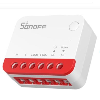 SONOFF Zigbee Interruttore Intelligente per Tapparelle Avvolgibili MINI-ZBRBS SONOFF Zigbee Interruttore Intelligente per Tapparelle Avvolgibili MINI-ZBRBS