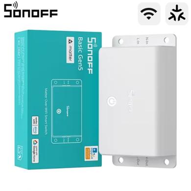 Sonoff BASIC-1GS Smart Switch 10A WiFi Compatibile Matter