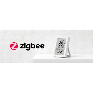 SONOFF AirGuard TH 3.6'' LCD Zigbee Sensore di temperatura e umidità SNZB-02DR2