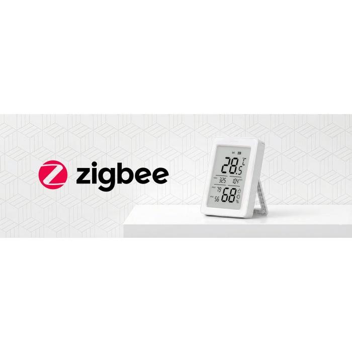 SONOFF AirGuard TH 3.6'' LCD Zigbee Sensore di temperatura e umidità SNZB-02DR2