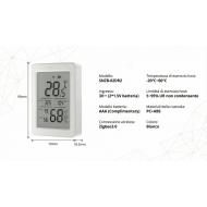 SONOFF AirGuard TH 3.6'' LCD Zigbee Sensore di temperatura e umidità SNZB-02DR2