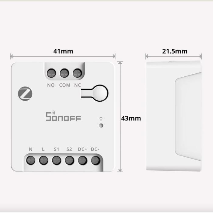 SONOFF MINI dry zb Interruttore Intelligente a Contatto Secco Zigbee