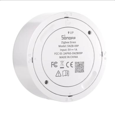 SONOFF Zigbee SenseGuard Sirena da Interno | SNZB-09P